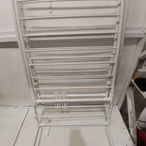 AMAZONBASICS GULLWING CLOTHES DRYING RACK - WHITE image 3