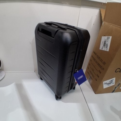 CENSIEN HARD SHELLL/HARDSIDE SUITCASE/LUGGAGE WITH SPINNER WHEELS & TSA LOCK - 20" - BLACK (MODEL: SCH097) image 4