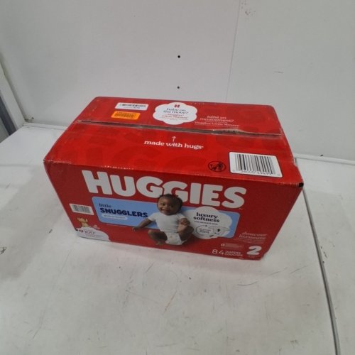84PK HUGGIES LITTLE SNUGGLERS DISPOSABLE DIAPERS - SIZE 2 (12-18 LB) - DISNEY BABY WINNIE THE POOH image 2