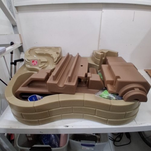 STEP 2 KIDS PUMP AND SPLASH DISCOVERY POND WATER TABLE - 30" X 40" X 38" - BROWN image 2