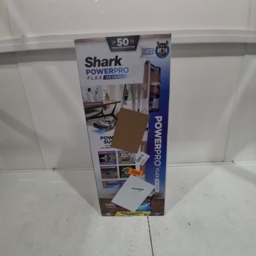 SHARK POWERPRO FLEX REVEAL CORDLESS VACUUM WITH HYPERVELOCITY SUCTION, FLOOR DETECT & DIRT-REVEAL TECHNOLOGY - WHITE/ROSE (MODEL: IZ380HC) image 6