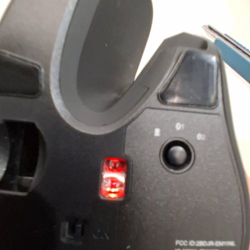 PROTOARC ERGONOMIC VERTICAL MOUSE - BLACK/ORANGE (MODEL:EM11 NL) image 2