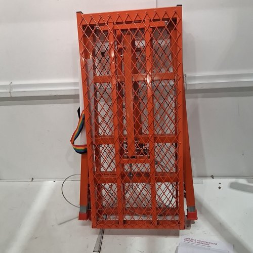 FOLDABLE SCAFFOLDING PLATFORM STEEL ADJUSTABLE STEP LADDER 770LBS - 70.8" X 15.2" - MODEL: NOLIVEN-KJ8) image 2