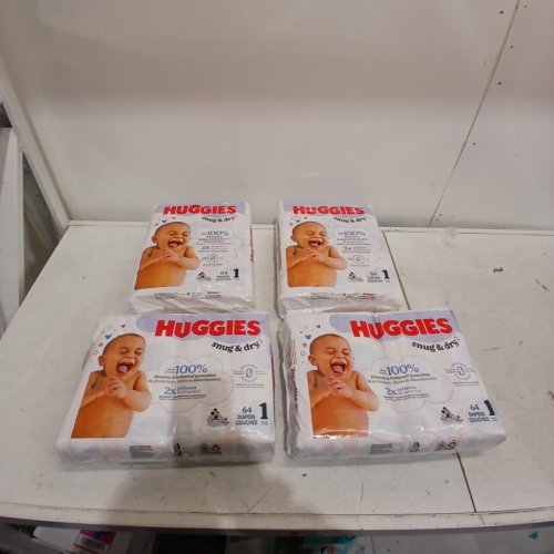 256PK HUGGIES SNUG & DRY BABY DIAPERS - SIZE 1 image 2