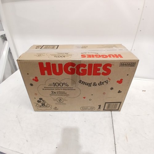 256PK HUGGIES SNUG & DRY BABY DIAPERS - SIZE 1 image 3