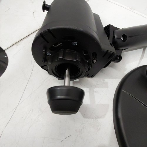 MAINSTAYS 3-SPEED STATIONARY/OSCILLATING TABLE FAN - 12" - BLACK (MODEL: TF3-30E) image 2