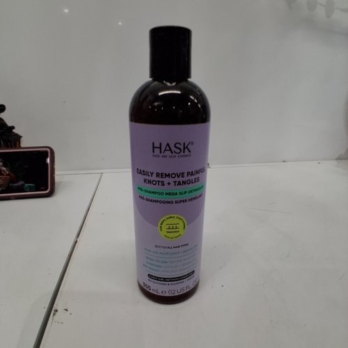 HASK PRE-SHAMPOO HAIR DETANGLER - FOR KNOTS & TANGLES- 355 ML image 2