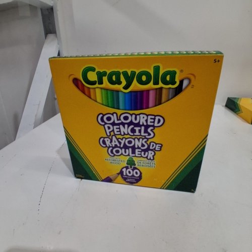 100PK CRAYOLA COLOURED PENCILS image 2