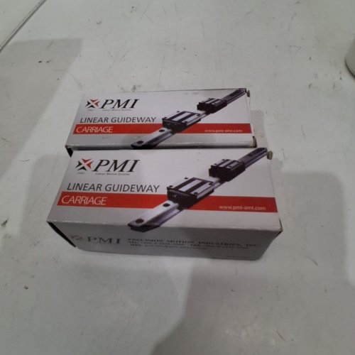 2PK PMI LINEAR GUIDEWAY CARRIAGE BLOCK - FOR CO2 LASER ENGRAVING CUTTING MACHINE - BLACK (MODEL:MSA25SSSFCN) image 2
