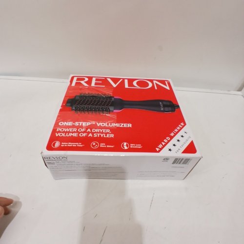 REVLON ONE-STEP HAIR DRYER & VOLUMIZER HOT AIR BRUSH, BLACK image 5