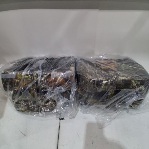 2PK GARVEE FOLD-DOWN BOAT SEATS - 4" THICK - CAMO image 3