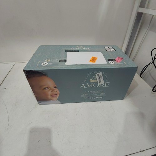 82PK PAMPERS AMORE MOST ABSORBENT AND BEST DIAPER - SIZE 1 - WHITE image 2