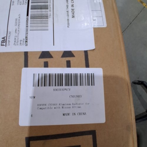 ALUMINUM RADIATOR FOR NISSAN ALTIMA (MODEL: CU2988) image 2