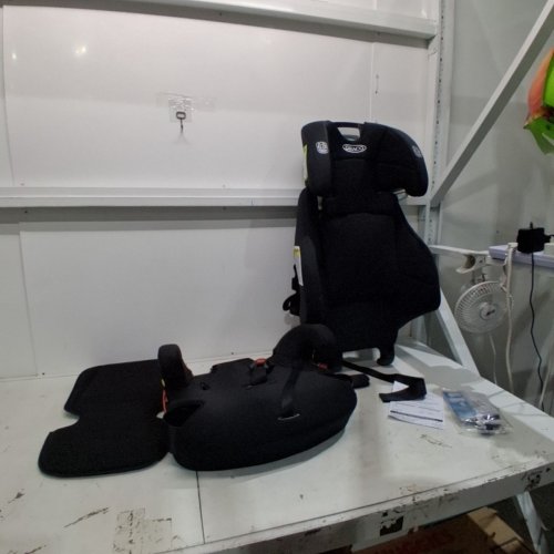 GRACO TRANZITIONS 3-IN-1 HARNESS/HIGHBACK/BACKLESS BOOSTER CAR SEAT - 100LBS MAX/CAP - PROOF/BLACK (MODEL: 2035724) image 3