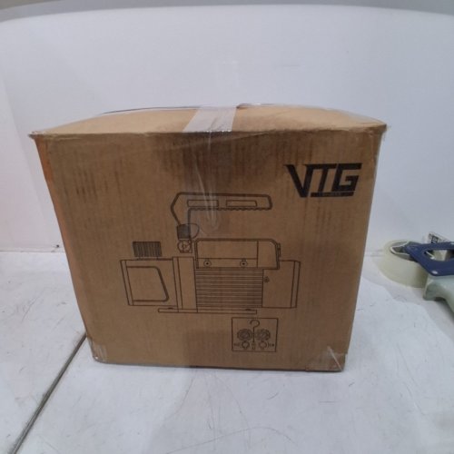 VTG VOGTEN AC VACUUM PUMP AND GAUGE SET - GREY (MODEL:R1234YF) image 6