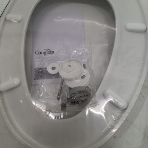 TRANSFORM DELUXE SOFT-CLOSE ELONGATED TOILET SEAT - 18.2" - WHITE (MODEL: 1645880) image 4