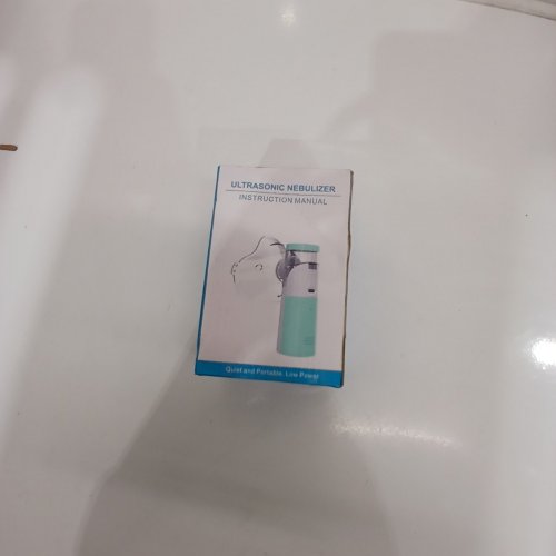 RECHARGEABLE AND BATTERY OPERATED MESH NEBULIZER - GREEN image 2