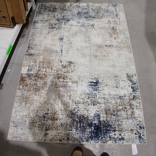 KUETH MACHINE WASHABLE AREA RUG - 5FT X 7FT - MULTICOLOR (MODEL: CDT5001-LZ-5X7) image 2