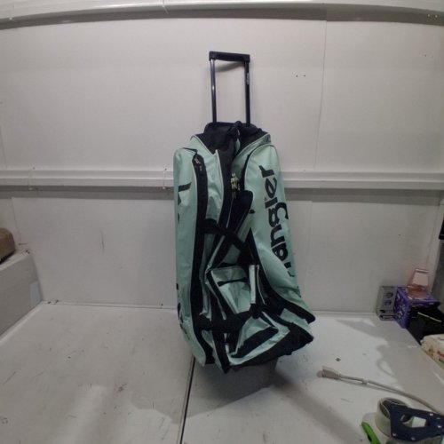 WRANGLER WESLEY ROLLING DUFFLE BAG - 30" - AQUA / BLACK (MODEL: WR-A4830-710) image 3