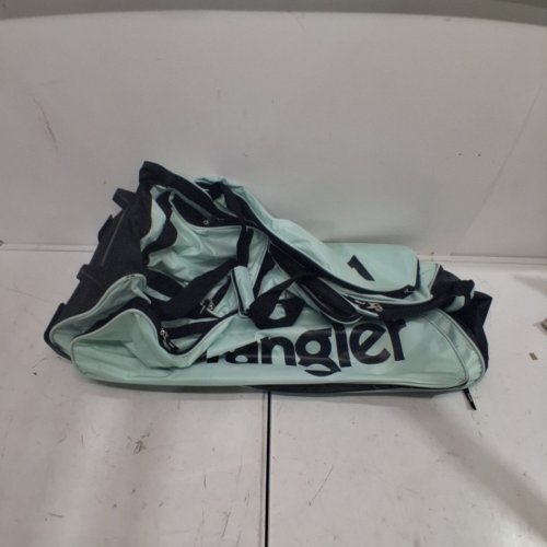 WRANGLER WESLEY ROLLING DUFFLE BAG - 30" - AQUA / BLACK (MODEL: WR-A4830-710) image 6
