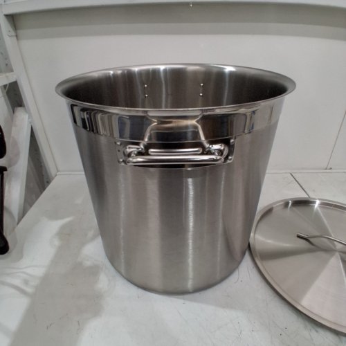 MOOTACO STAINLESS STEEL INDUCTION STOCK POT WITH LID - 52.8 QT - SILVER (MODEL: 05-01) image 5