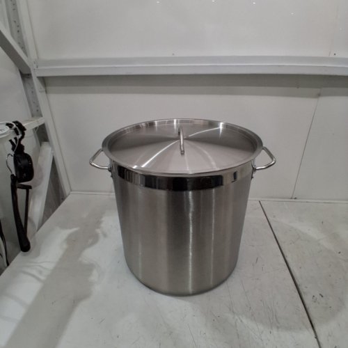 MOOTACO STAINLESS STEEL INDUCTION STOCK POT WITH LID - 52.8 QT - SILVER (MODEL: 05-01) image 6