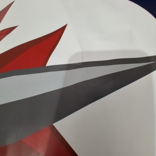 ARLONG WINNIPEG JETS REPOSITIONAL WALL VINYL ART - 35" - BLUE/WHITE image 3