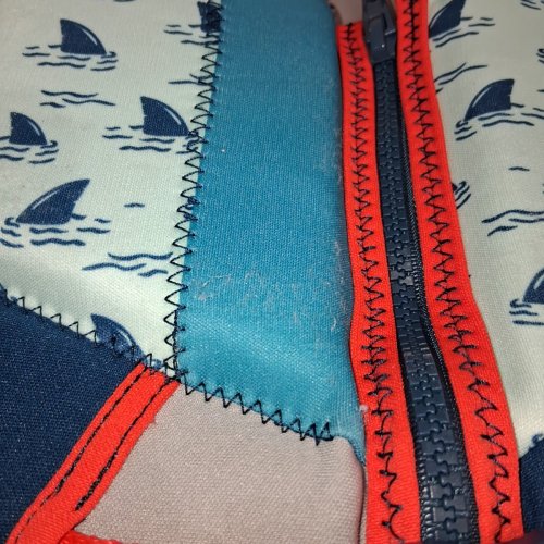 KIDS HYPERLITE INFANT CHILD PFD LIFE VEST - UP TO 55LBS - BLUE/GREY/RED (STYLE: 1819491) image 3