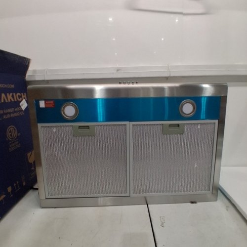 AURAKICH RANGE KITCHEN HOOD WITH TRUE-COLOR COMPLETE EXHAUST KIT - 400CFM - 12000K LED - 30" - SILVER (MODEL: AUR-RHS02-US) image 4