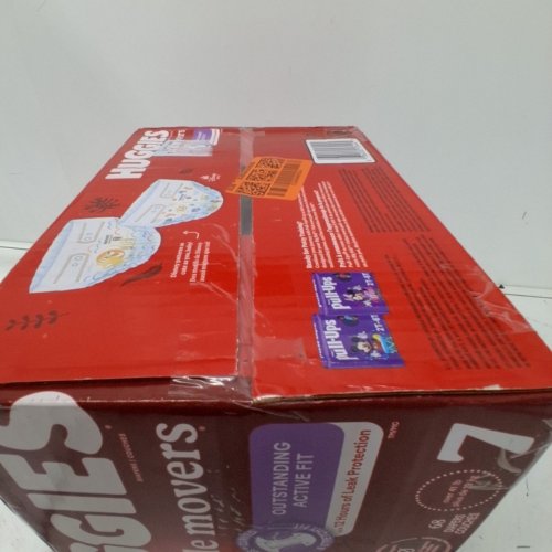 68PK HUGGIES LITTLE MOVERS BABY DIAPERS - SIZE 7 image 3