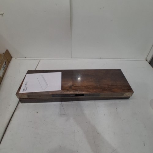 2PK BALLUCCI MIAMI FLOATING WALL SHELF - 23.6" X 8" - RUSTIC BROWN (MODEL: HAFS05RB-2) image 3