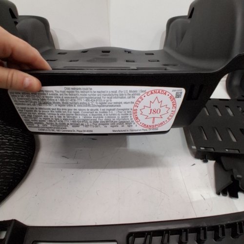 EVENFLO GOTIME SPORT/LX HIGH BACK BOOSTER SEAT WITH 2 MODES - 40-120LB - CHARDON BLACK/GREY (MODEL: 35012445C) image 4