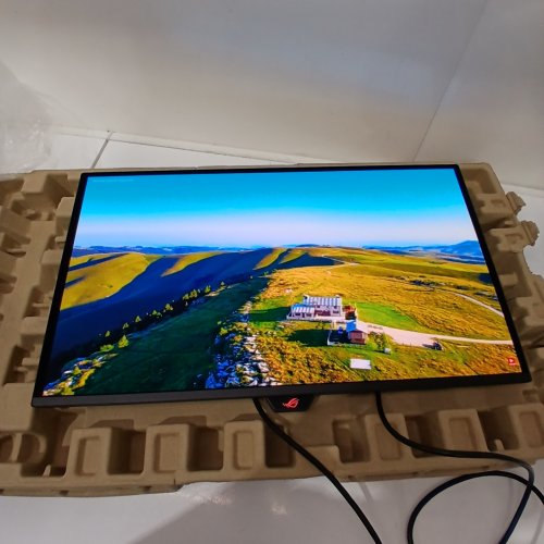 ASUS ROG SWIFT 4K QD-OLED 240HZ GAMING MONITOR - 27" - BLACK (MODEL: PG27UCDM) image 2
