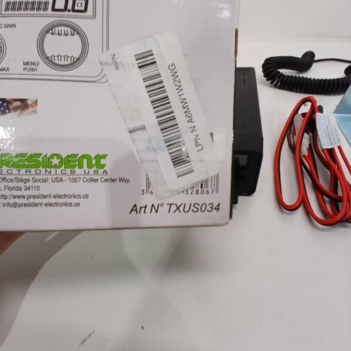 PRESIDENT RICHARD CB PEP AM/FM RADIO 10 METER TRANSCEIVER WITH CONTINUOUS SCANNING, 7 BACKLIGHT COLORS, ECHO, TALK-BACK & SWR/PWR METER- 50W (MODEL: RICHARD) image 2