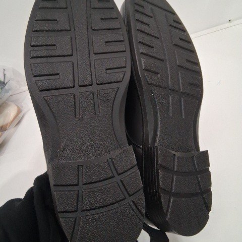 MEN'S GEORGE SLIP ON DREES SHOES - SIZE 13 - BLACK image 3