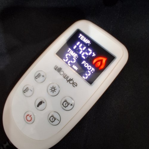 WILLOWYBE PORTABLE INFRARED SAUNA, WITH 6 HEATING PLATES - BLACK (MODEL: HY-05) image 3