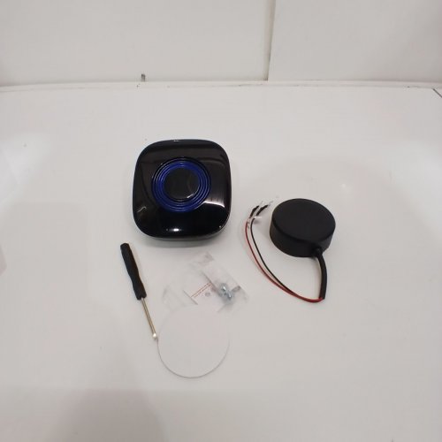 BISTEE WIRELESS DOORBELL CHIME FOR BLINK VIDEO DOORBELL GEN 1&2 WITH HARDWIRED TRANSMITTER - BLACK AND BLUE image 4