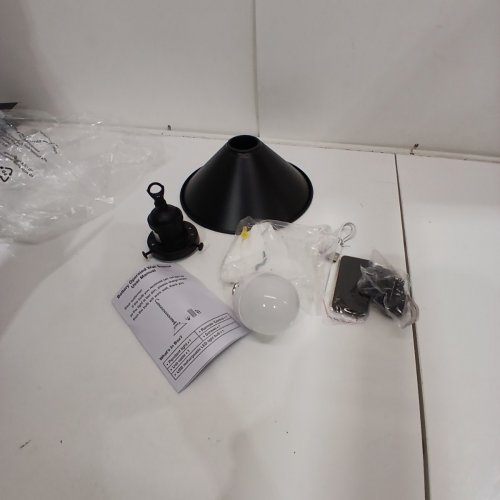 ZZ JOAKOAH BATTERY OPERATED RECHARGEABLE WALL SCONCE - BLACK (MODEL: ZW5018) image 4