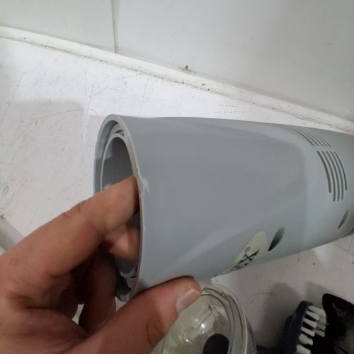 INTEX HANDHELD RECHARGEABLE VACUUM - 7" X 5" - GREY (MODEL: CL1704) image 5