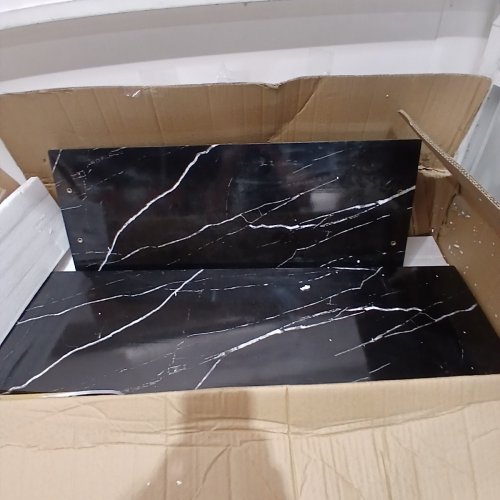 VEVOR ENTRYWAY TABLE - 39.4" X 31.9" - BLACK AND GOLD (MODEL: CQ-ZYCCT-010) image 2