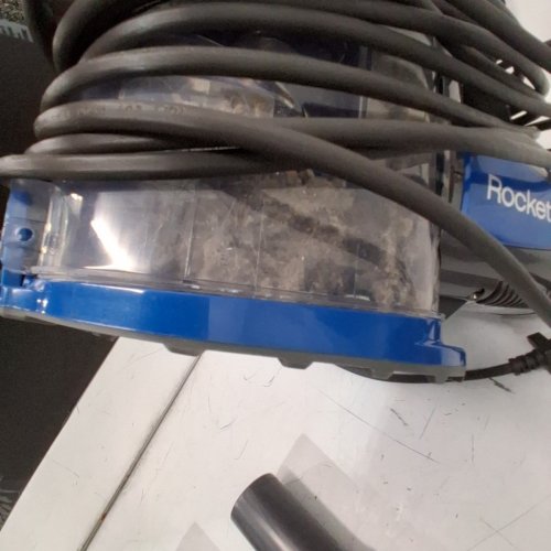 SHARK ROCKET PET ULTRA-LIGHT CORDED STICK & HANDHELD VACUUM CLEANER - BLUE & GREY - (MODEL: HV300C-U4) image 4
