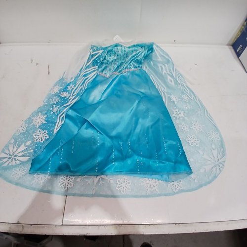 TODDLER DISNEY FROZEN SNOW QUEEN ELSA COSTUME DRESS - 4-6 - BLUE image 2