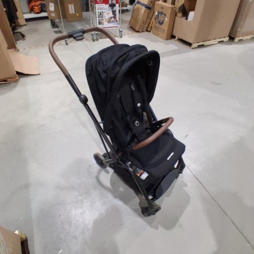MAXI-COSI LEONA ULTRA COMPACT STROLLER - BLACK/BROWN - (MODEL:01519CFNA) image 2