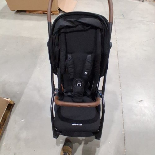 MAXI-COSI LEONA ULTRA COMPACT STROLLER - BLACK/BROWN - (MODEL:01519CFNA) image 4