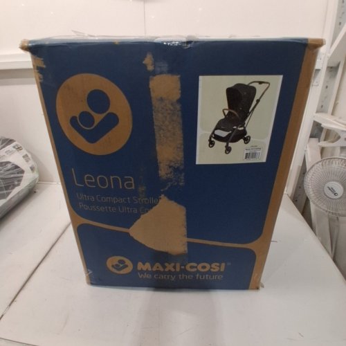 MAXI-COSI LEONA ULTRA COMPACT STROLLER - BLACK/BROWN - (MODEL:01519CFNA) image 5