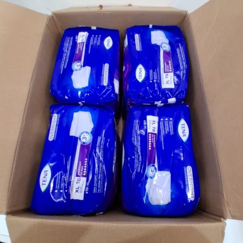 40PK TENA OVERNIGHT UNDERWEAR - 3X PROTECTION - UNISEX - EXTRA LARGE image 2