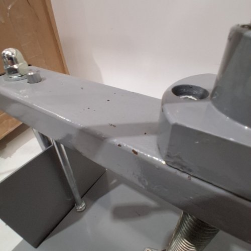 VEVOR MANUAL PAPER PRESS MACHINE - FOR A4 SIZED / 12 " X 8.6" PAPERS - GREY (MODEL: XTY500) image 3