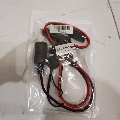GELRHONR CIGARETTE LIGHTER EXTENSION CORD, 12 V 15A FUSE FOR TIRE PUMP, AIR COMPRESSOR - 19" image 2