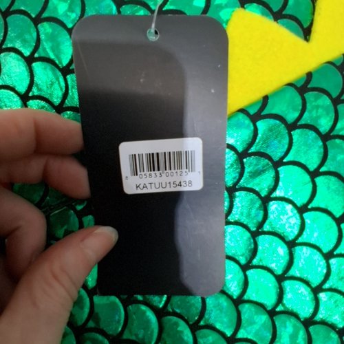 ONE PAW DINOSAUR DOG COSTUME- SMALL - GREEN AND YELLOW image 2