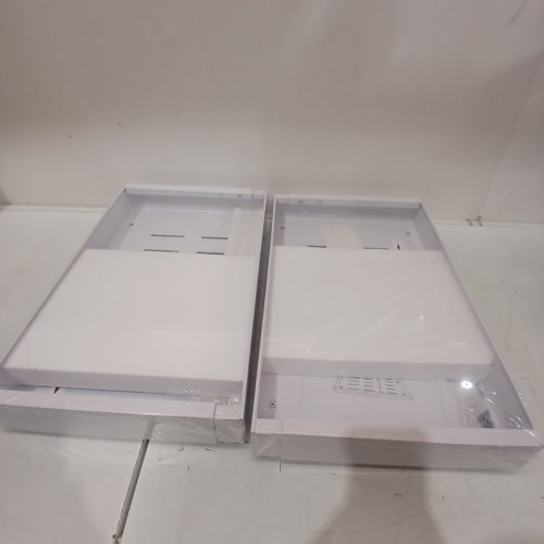2PK EXPANDABLE PULL-OUT CABINET ORGANIZER - 17" X 12" TO 20" - WHITE (MODEL: ‎PULL-L-W2) image 2